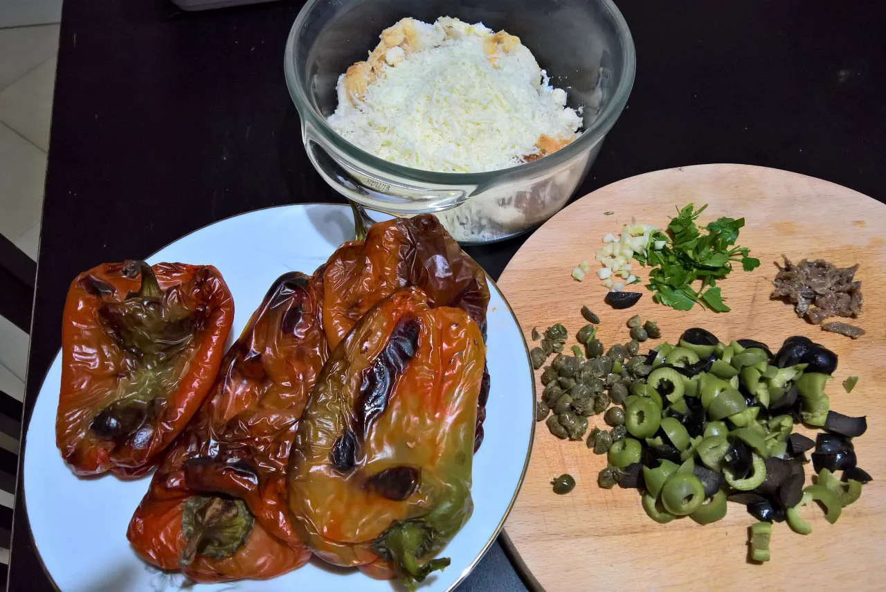 involtini di peperoni